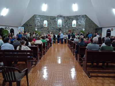 Centenas de Fiéis participaram da abertura da programação religiosa da 61ª Festa do Senhor Bom Jesus em Campo Mendes